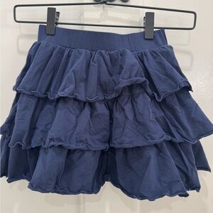 Amazon Kids Navy Tiered Skort